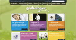 Desktop Screenshot of geobiologies.fr